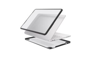 4SMARTS Shell Case MacBook Neo, Schwarzer Rahmen