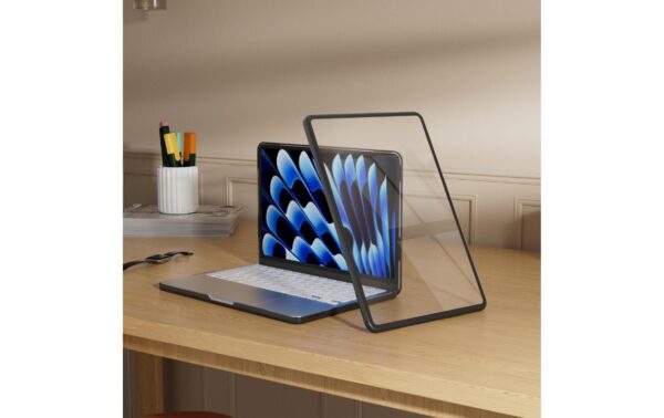 2137051_2 - Mediatech 4SMARTS Shell Case MacBook Neo, Schwarzer Rahmen