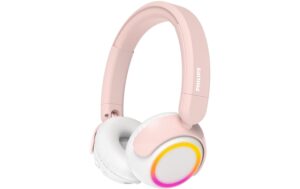 Philips TAK4200PK/00, Kinderkopfhörer Pink, max 85 dB, Mic, 45h, On-Ear