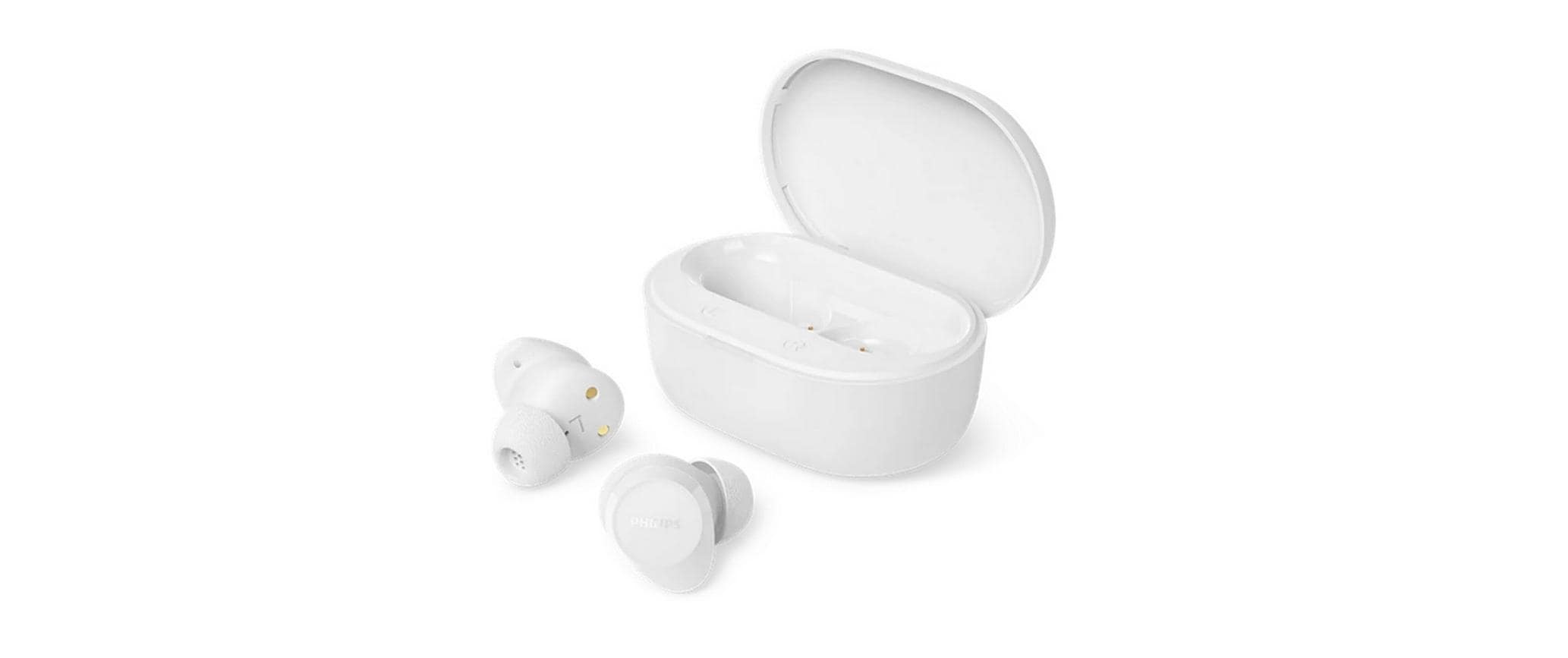 2137882 - Mediatech Philips TAT1300WT/00, TW Kopfhörer Weiss, 24h, Schnellladen, BT MP kaufen Schweiz | Mediatech.ch