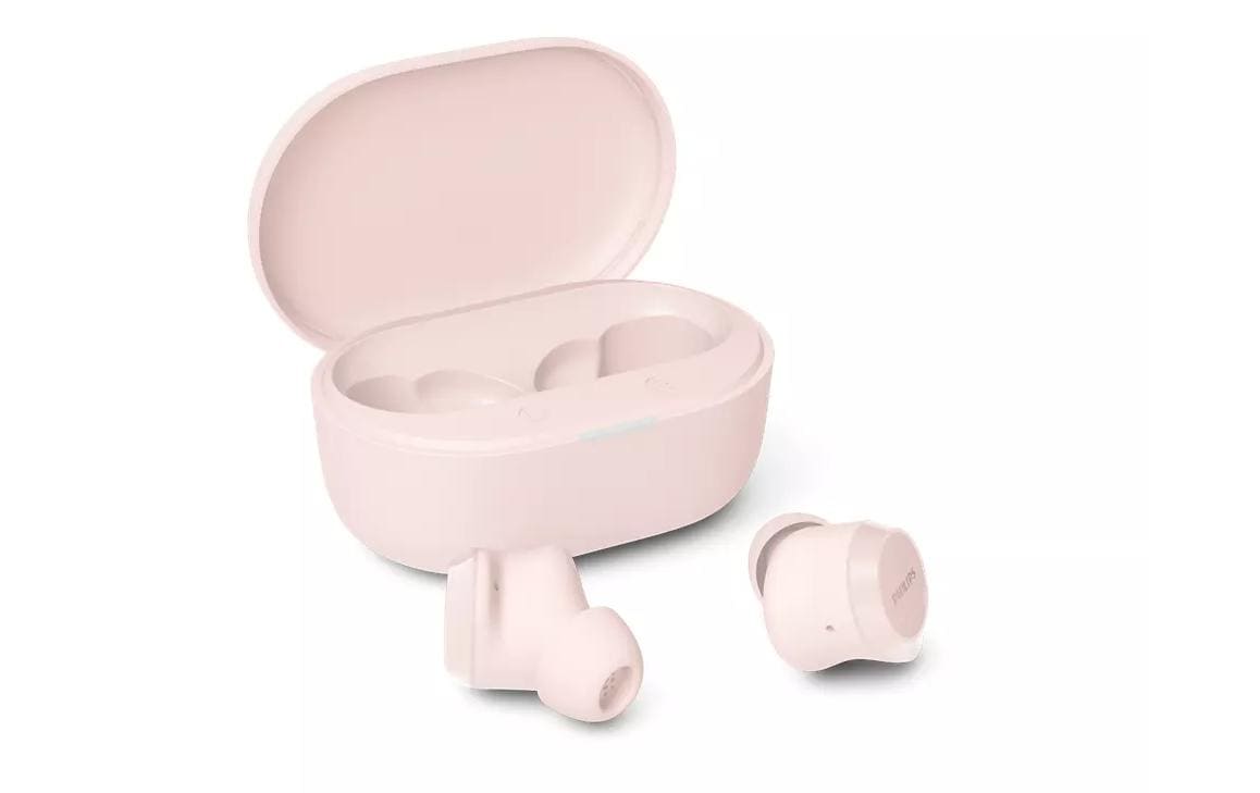 2137884_1 - Mediatech Philips TAT1300PK/00, TW Kopfhörer Pink, 24h, Schnellladen, BT MP