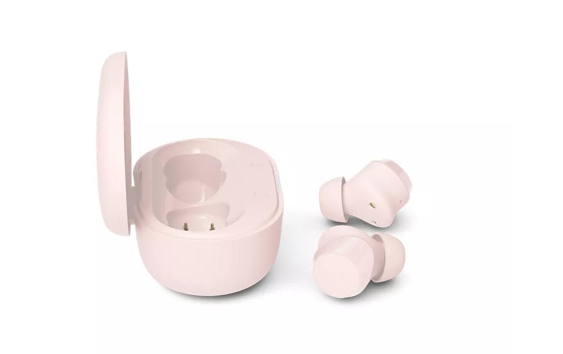 2137884_2 - Mediatech Philips TAT1300PK/00, TW Kopfhörer Pink, 24h, Schnellladen, BT MP