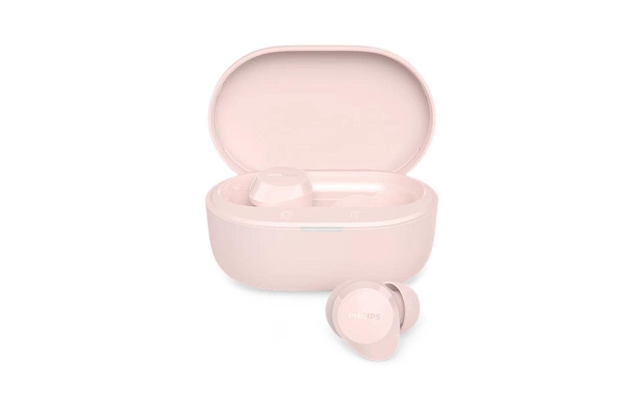 2137884_4 - Mediatech Philips TAT1300PK/00, TW Kopfhörer Pink, 24h, Schnellladen, BT MP