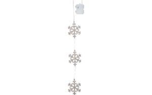 Outdoor Stina Snowflake Transparent, 58cm