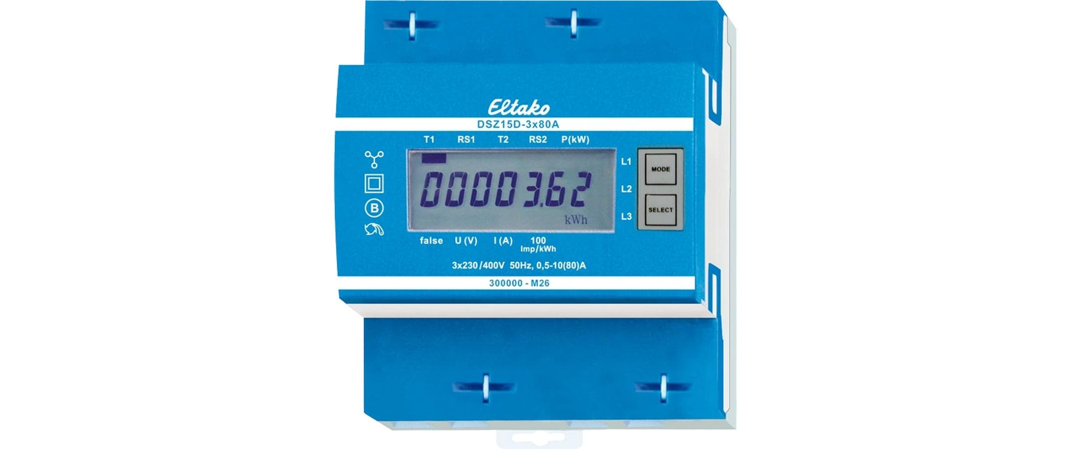 REG-Energiezähler Eltako DSZ15D MID 3x80A geeicht Einzel-/Doppeltarif kaufen Schweiz | Mediatech.ch