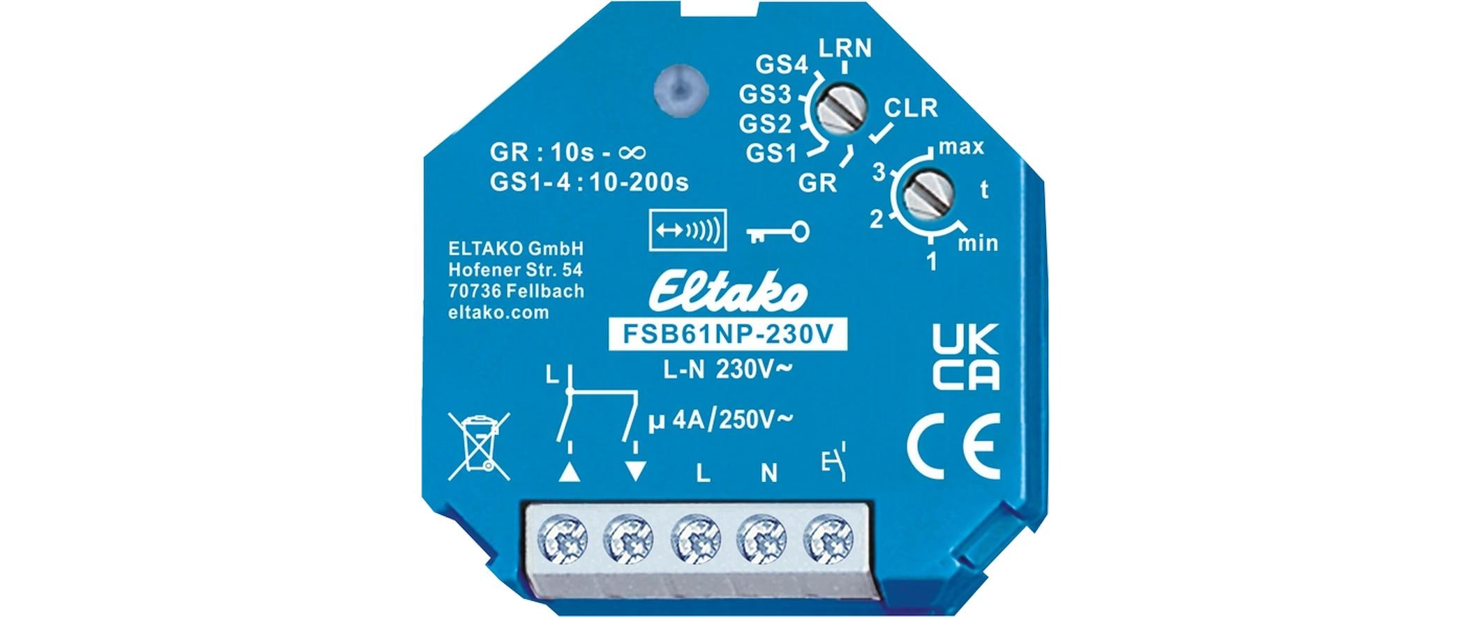 2140012 - Mediatech EB-RF-Jalousieaktor Eltako 230VAC kaufen Schweiz | Mediatech.ch