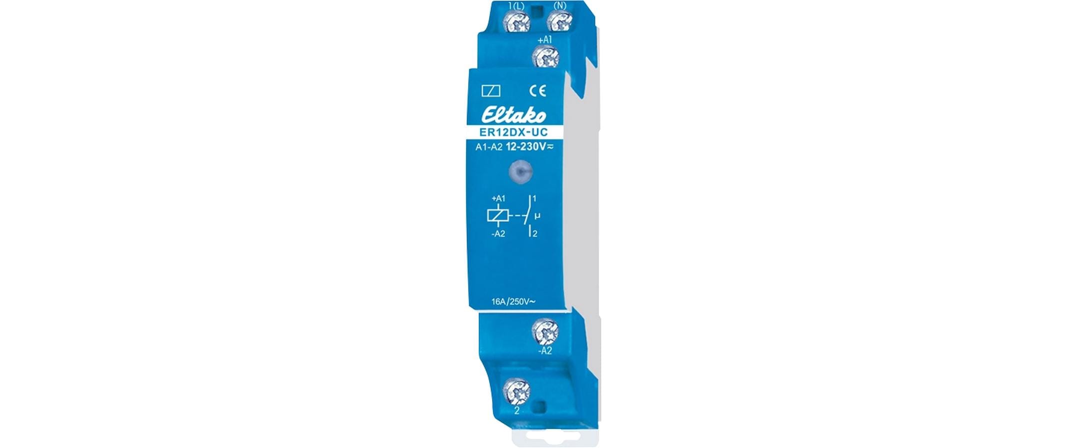 REG-Steuerrelais Eltako 230VAC 16A 1S ER12DX-UC kaufen Schweiz | Mediatech.ch