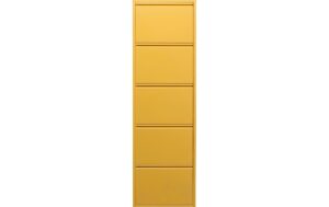 Kare, Schuhschrank Caruso 5-er, 50 x 170 cm Gelb kaufen Schweiz | Mediatech.ch