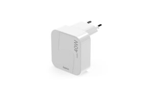 Hama Schnellladegerät, GaN, 2x USB-C faltbares Mini-Ladegerät, PD, 40 W, Weiss kaufen Schweiz | Mediatech.ch