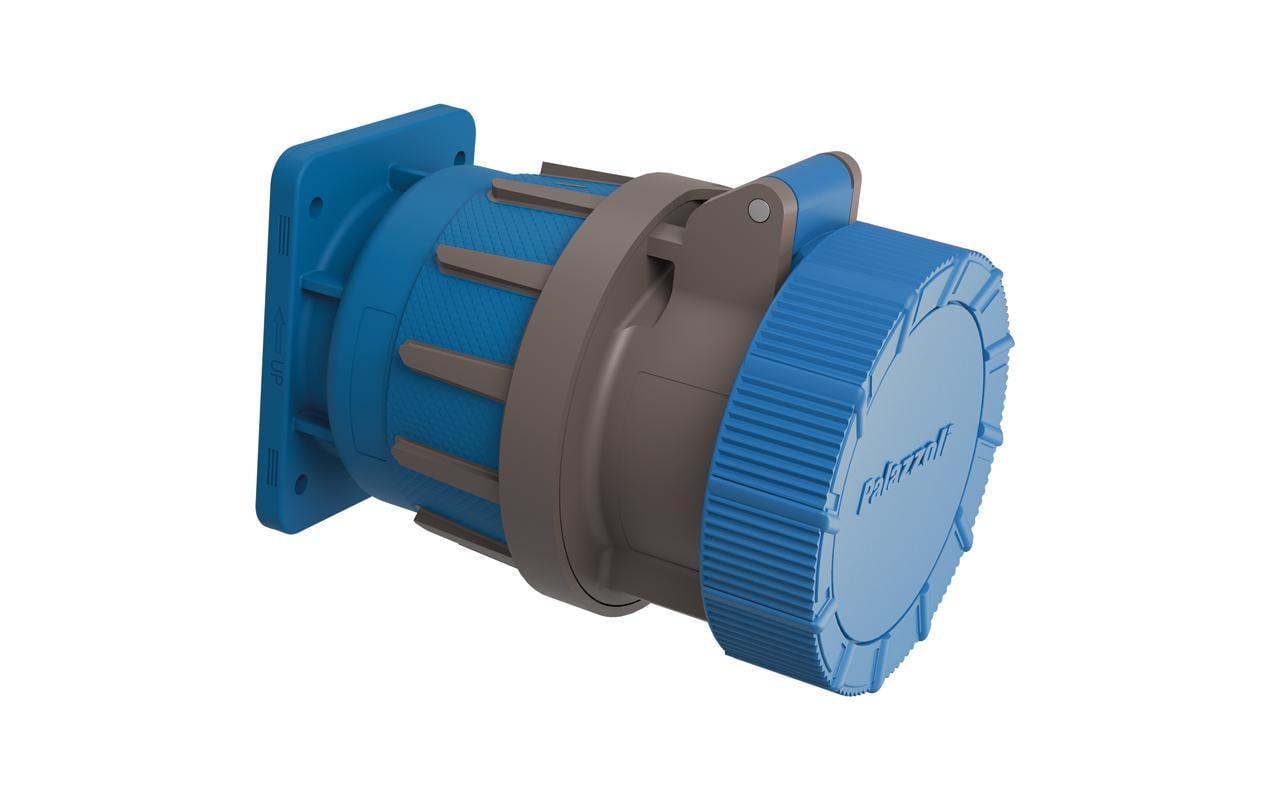 Steffen Palazzoli CEE Rotor Einb-Steckdose 16/3, 2LPE, 230V, 6h, IP66/67/69 vernickelt kaufen Schweiz | Mediatech.ch