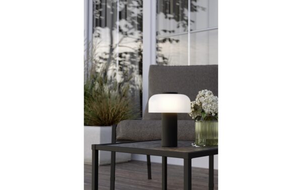 EGLO LED-CCT Tischleuchte Ponente mit Touch, schwarz satiniert