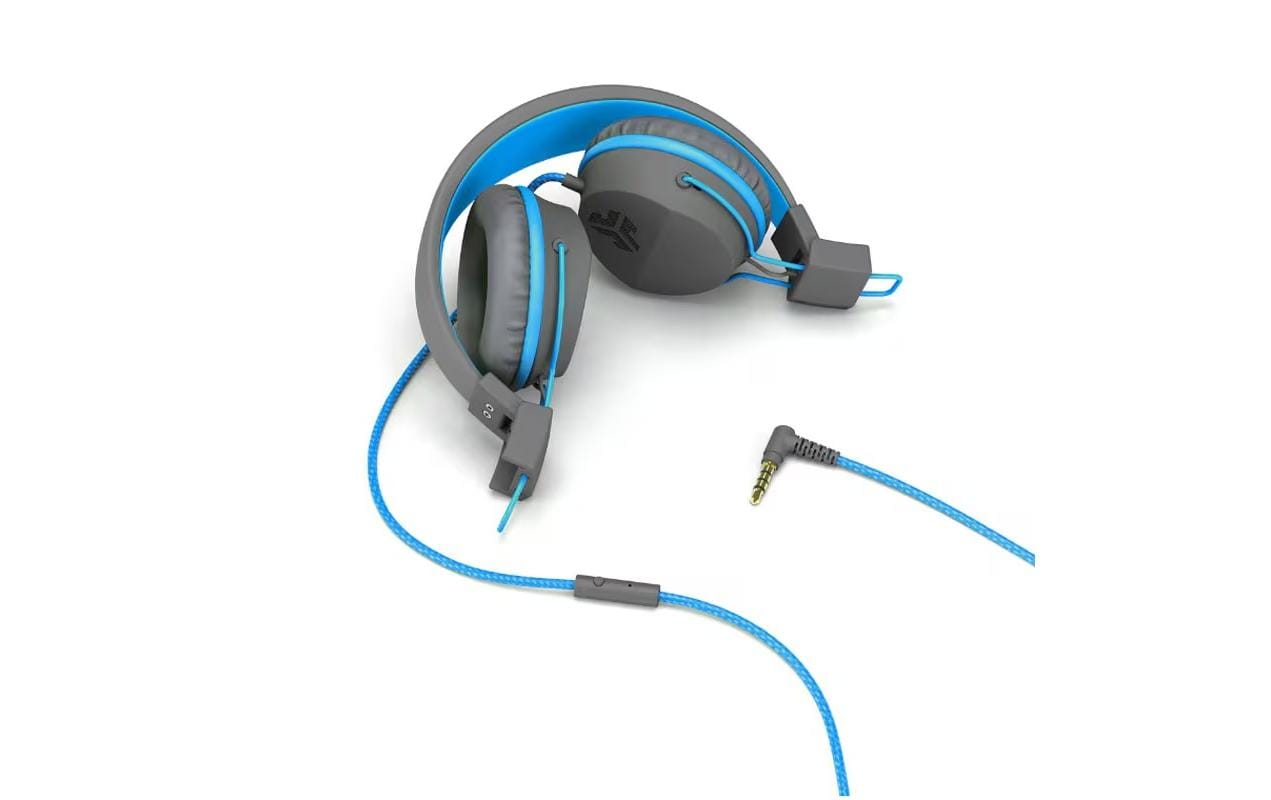 2145464_1 - Mediatech JLab JBuddies Studio Kids, Over-Ear, faltbar, Blau Graphit