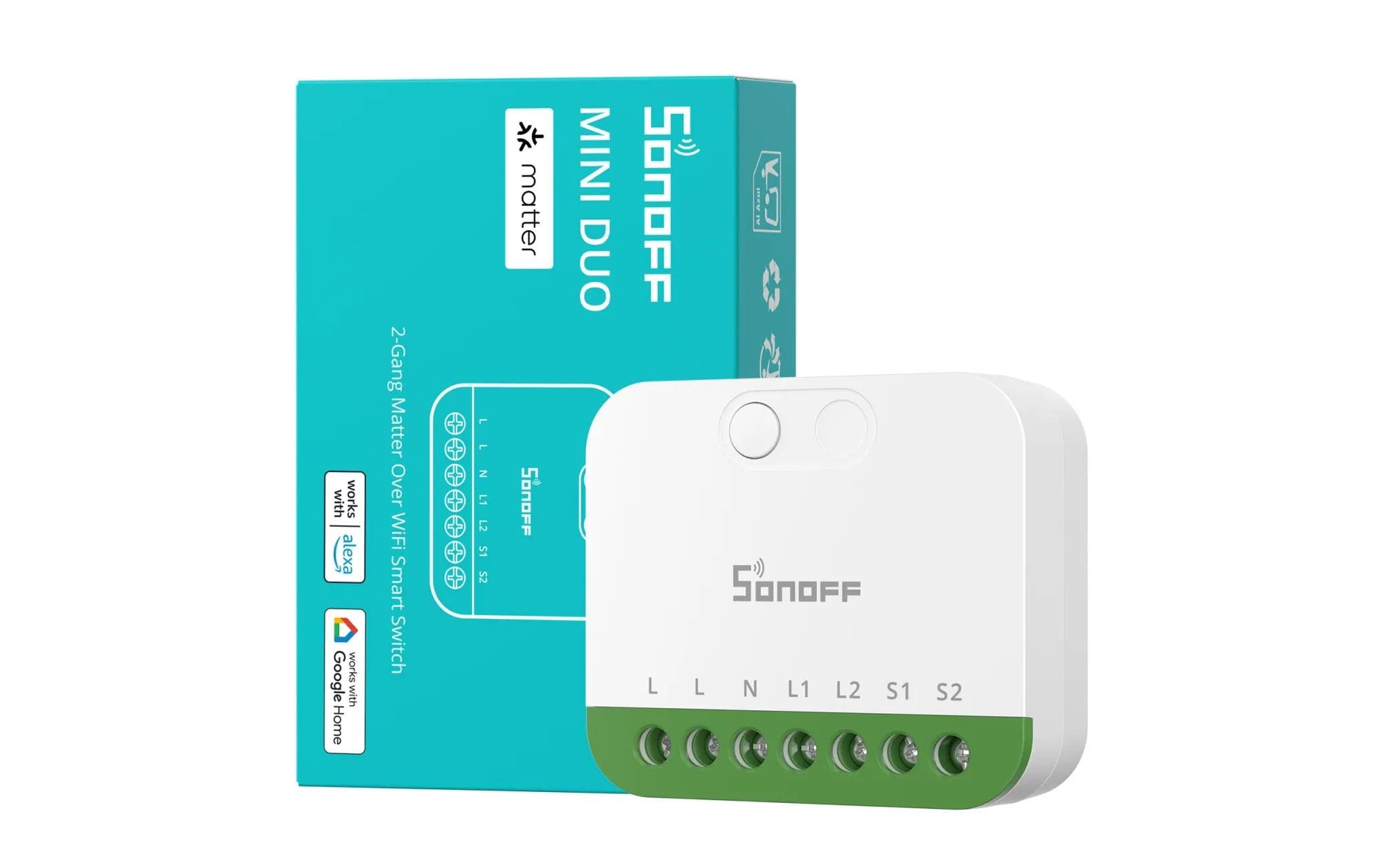 2145568_3 - Mediatech SONOFF WiFi 2-Weg Schaltmodul MINI-2GS