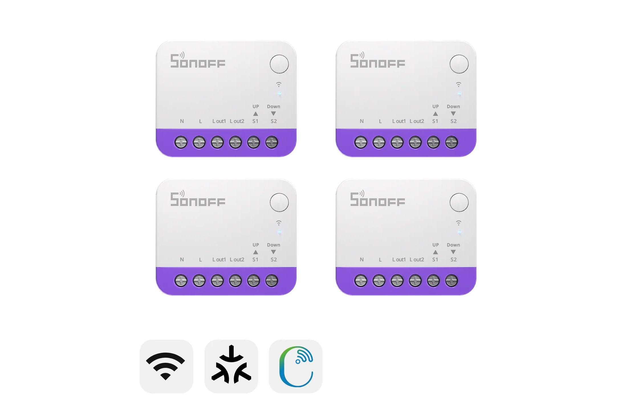 SONOFF Matter Rollladenschalter MINI-RBS 4er-Pack kaufen Schweiz | Mediatech.ch