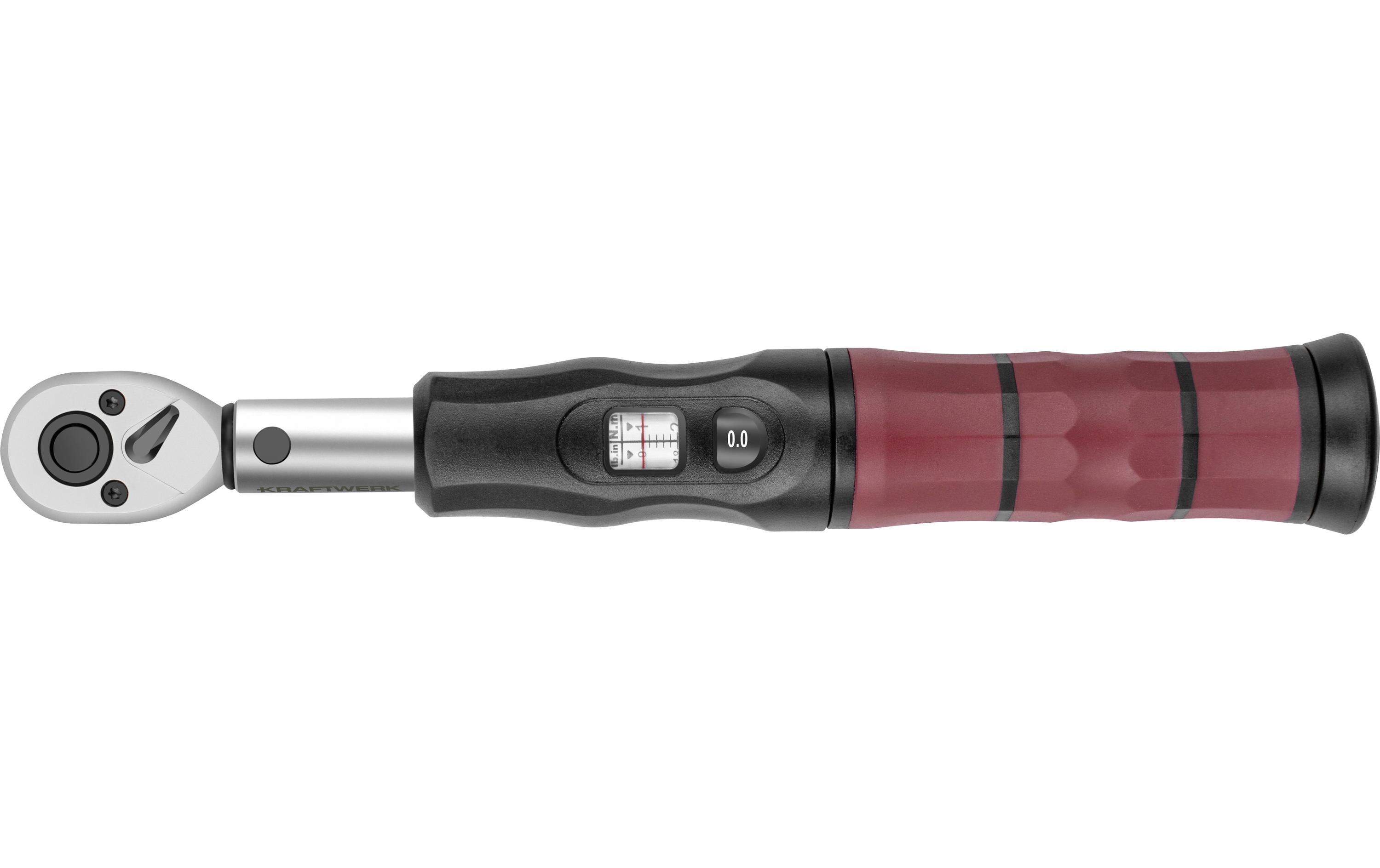 2145759 - Mediatech Kraftwerk Click-Drehmomentschlüssel 1/4 1-5 Nm kaufen | Mediatech.ch