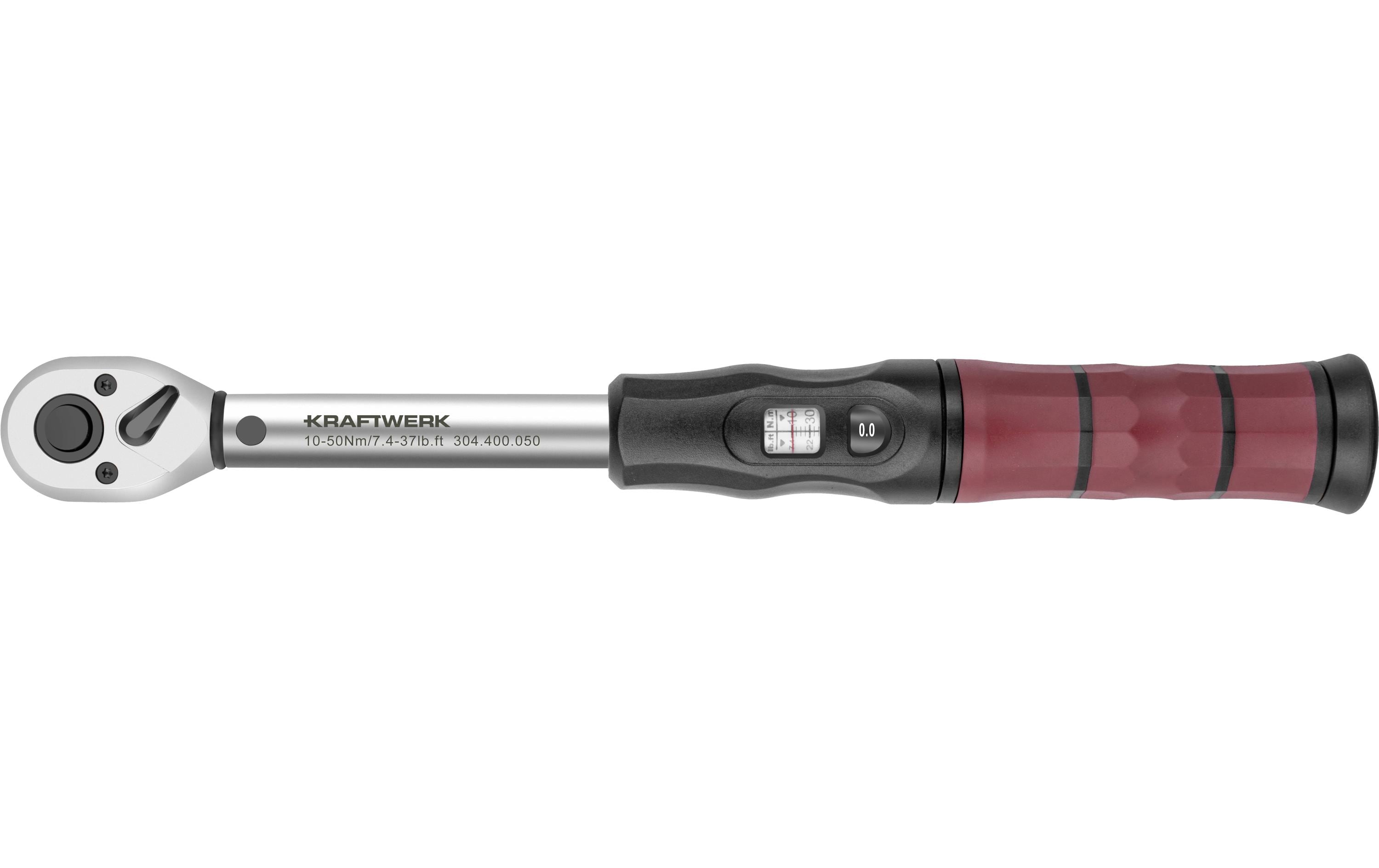2145761 - Mediatech Kraftwerk Click-Drehmomentschlüssel 3/8 10-50 Nm kaufen | Mediatech.ch