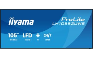 Iiyama LH10552UWS-B1AG 105, IPS, 5K, 500cd, OPS Slot, Android kaufen Schweiz | Mediatech.ch