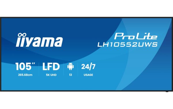 2147693 - Mediatech Iiyama LH10552UWS-B1AG 105, IPS, 5K, 500cd, OPS Slot, Android kaufen Schweiz | Mediatech.ch
