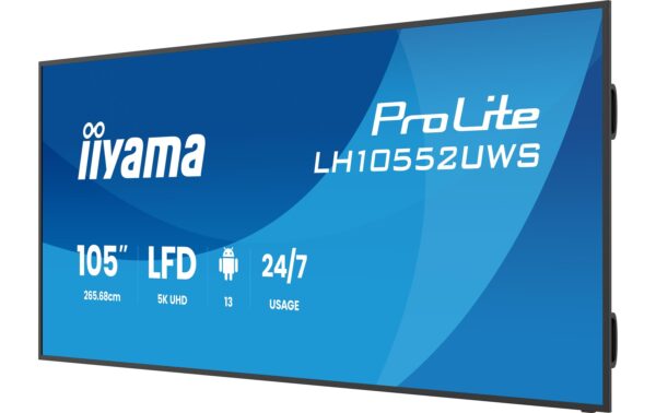 2147693_6 - Mediatech Iiyama LH10552UWS-B1AG 105, IPS, 5K, 500cd, OPS Slot, Android