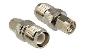 Delock Adapter RP-SMA St > RP-TNC Buchse 50 Ohm kaufen Schweiz | Mediatech.ch