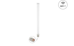 Delock WiFi 7 Antenne N Stecker 6,6 dBi 6,6 dBi, omni, starr, outdoor, weiss