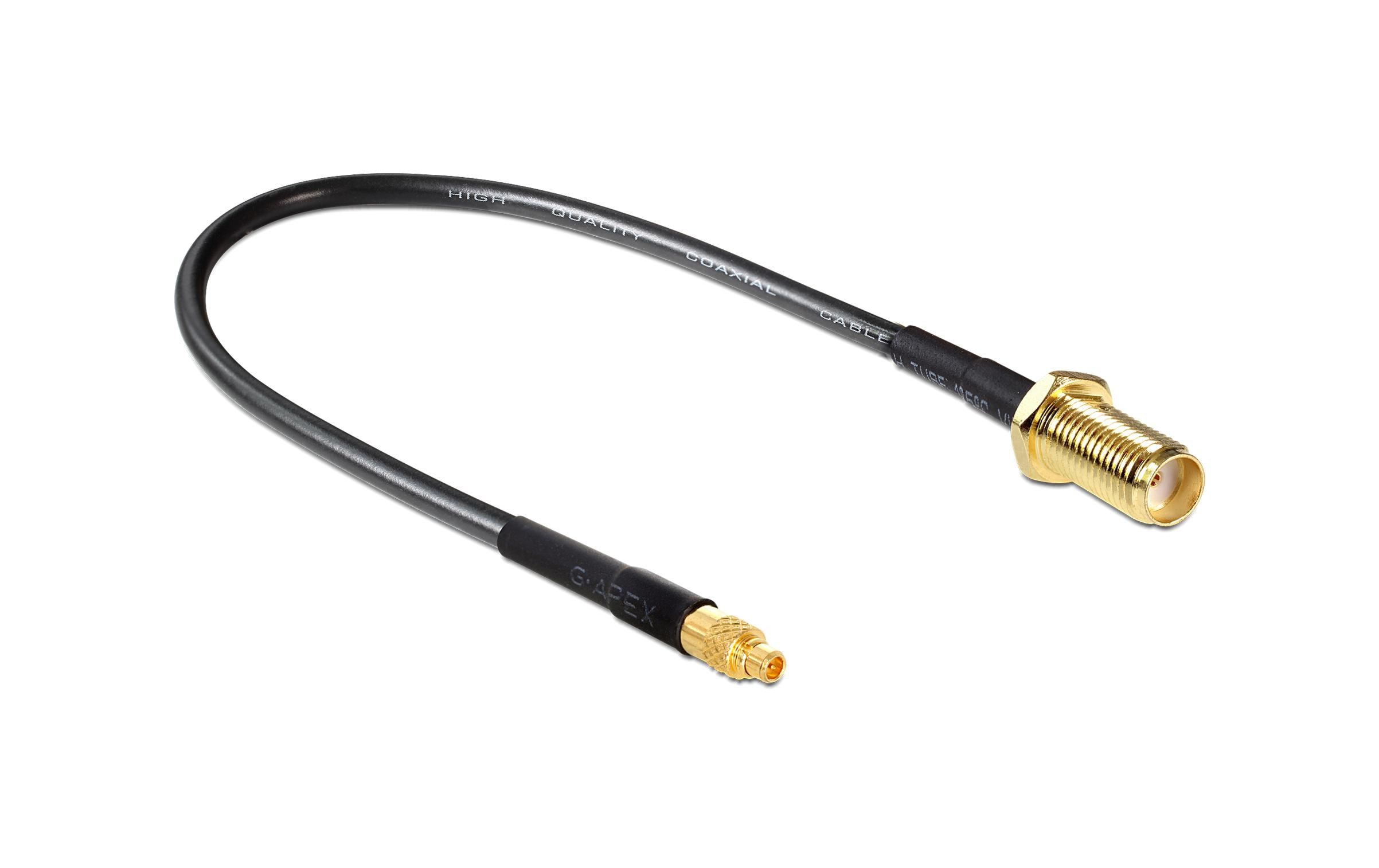 2147874 - Mediatech Delock Antennenkabel SMA Bu zu MMCX St 50 Ohm, RG-174, ca. 20 cm Kabellänge kaufen Schweiz | Mediatech.ch
