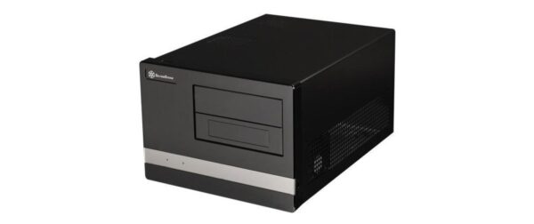SilverStone Desktop SST-SG02B-F, ohne NT Alu-Gehäuse schwarz, 270x212x393mm (BxHxT) kaufen Schweiz | Mediatech.ch
