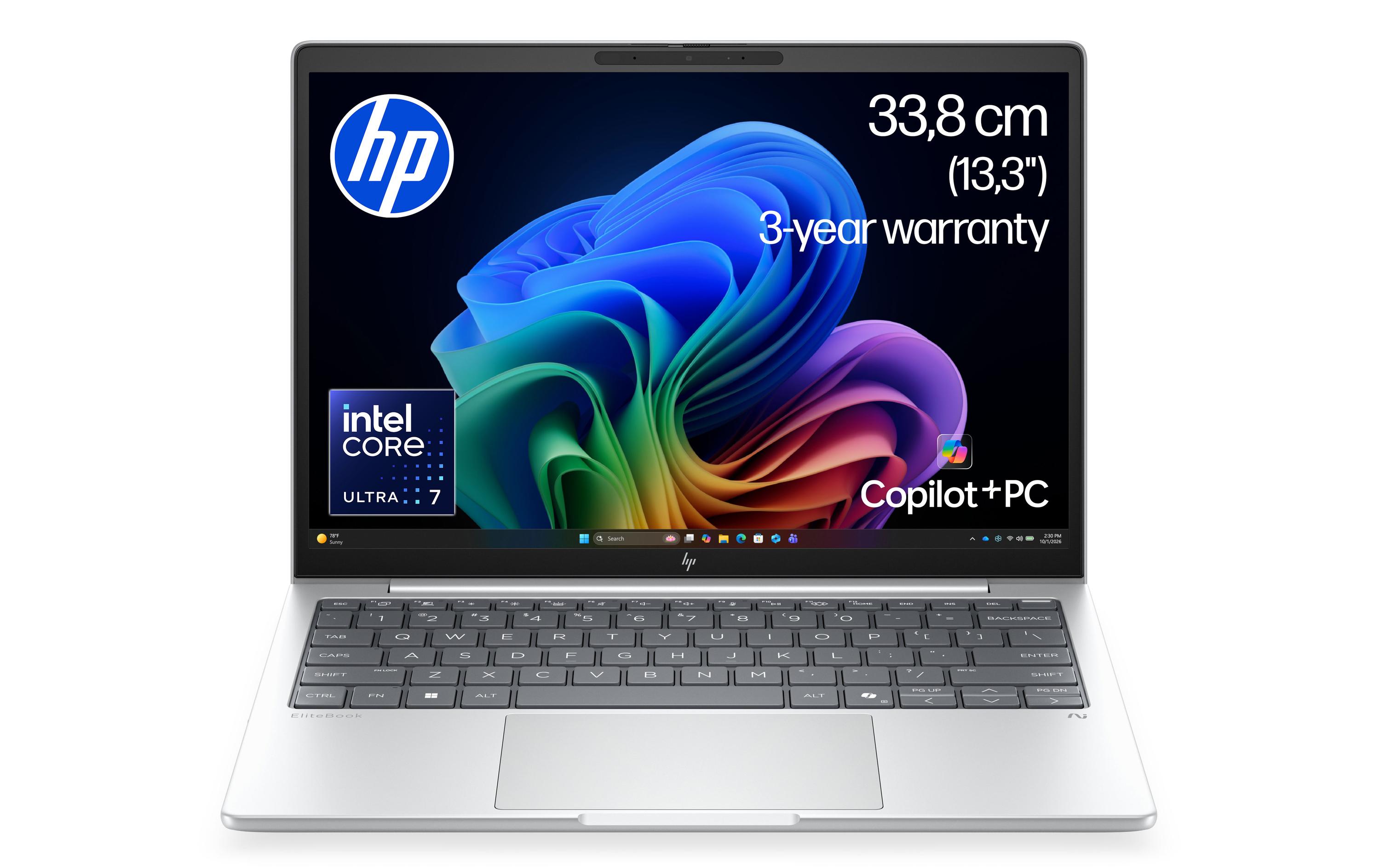 HP EB 8 G2i 13 NGAI,U7 355,32,512 13.3 WUXGA 400 AG,W11P,3Y Ons