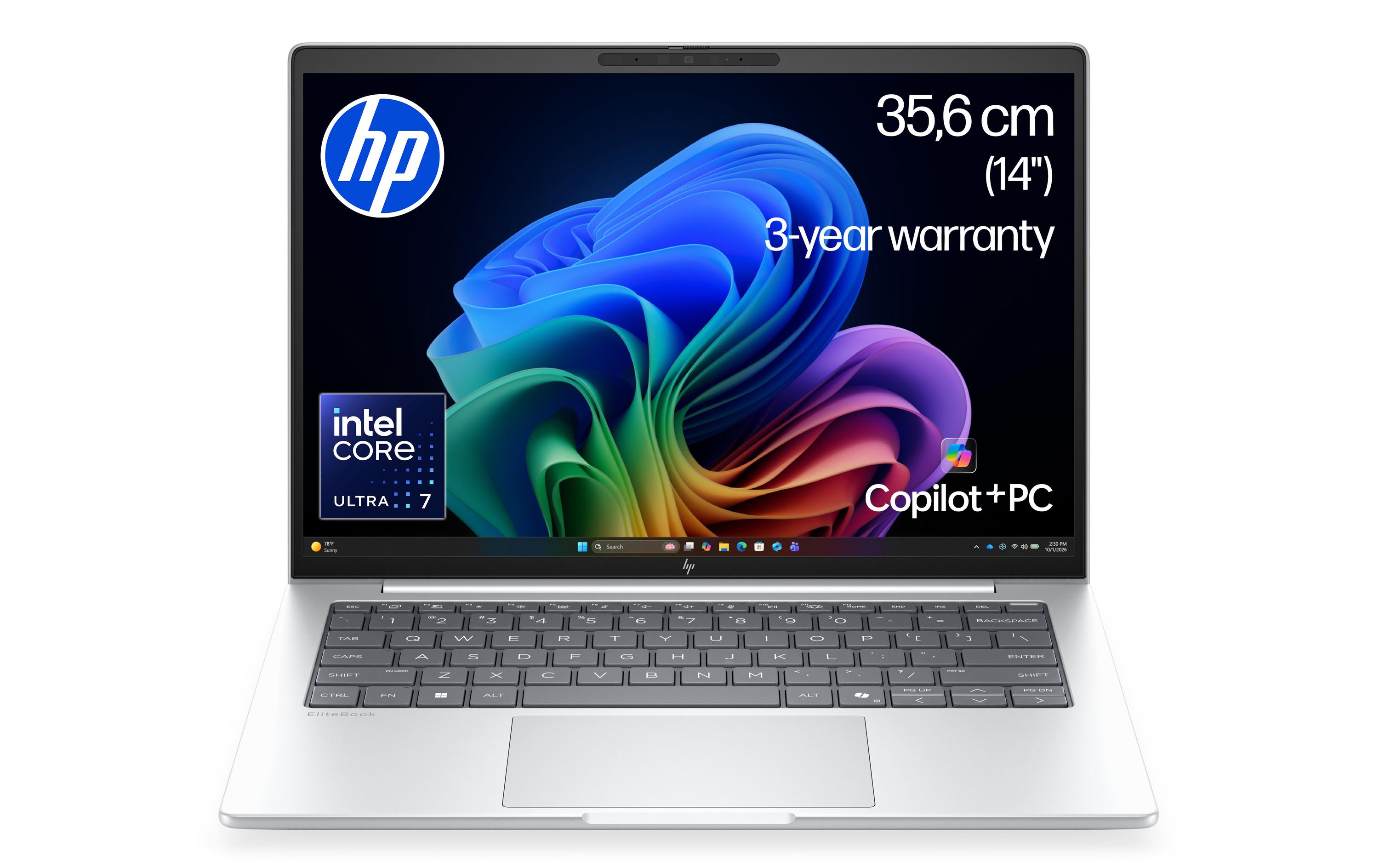 HP EB 8 G2i 14 NGAI,U7 355,32,512 14 WUXGA 400 AG,W11P,3Y Ons