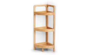Zeller Present Eckregal Bamboo 3 Tablaren Grösse: 29 x 85 cm (L x B x H)