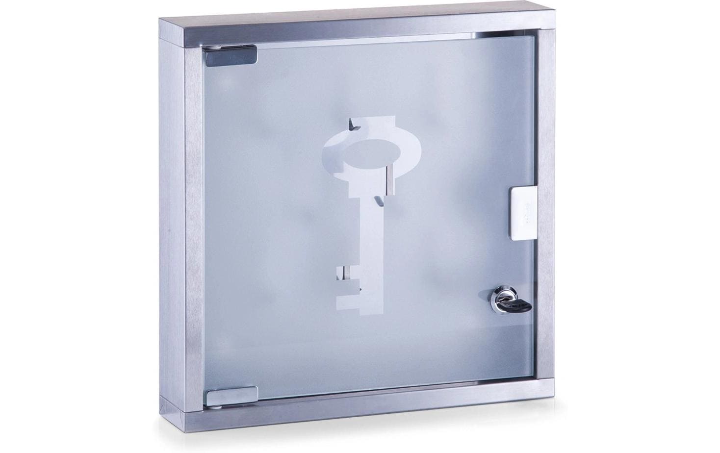 Zeller Present Schlüsselkasten Inox Glas Grösse: 30 x 6 x 30 cm (L x B x H) kaufen Schweiz | Mediatech.ch