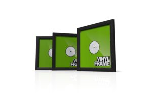 Glorious Vinyl Frame Set 3-teilig, Kunststoff, Schwarz kaufen Schweiz | Mediatech.ch