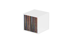 Glorious Record Box 110 Holz Weiss für 110 LPs