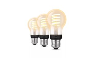 Philips Hue Filament Lampe A60 3-er Pack E27 550lm
