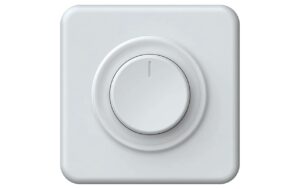 Hager ORIGIN UP Drehdimmer PHASENSCHNITT 20-250VA für konv Transf dimm LED-Leuchtm