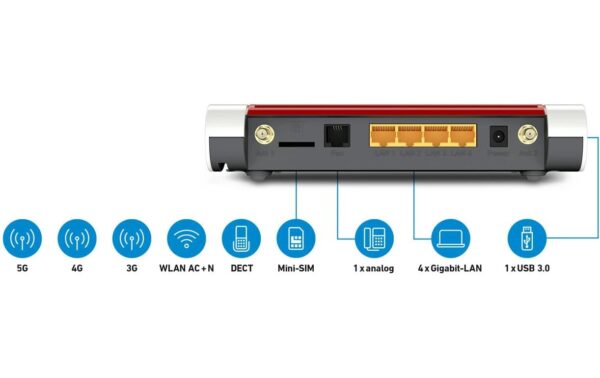 2152105_4 - Mediatech AVM FRITZ!Box 6850 5G v2 International WLAN-Router