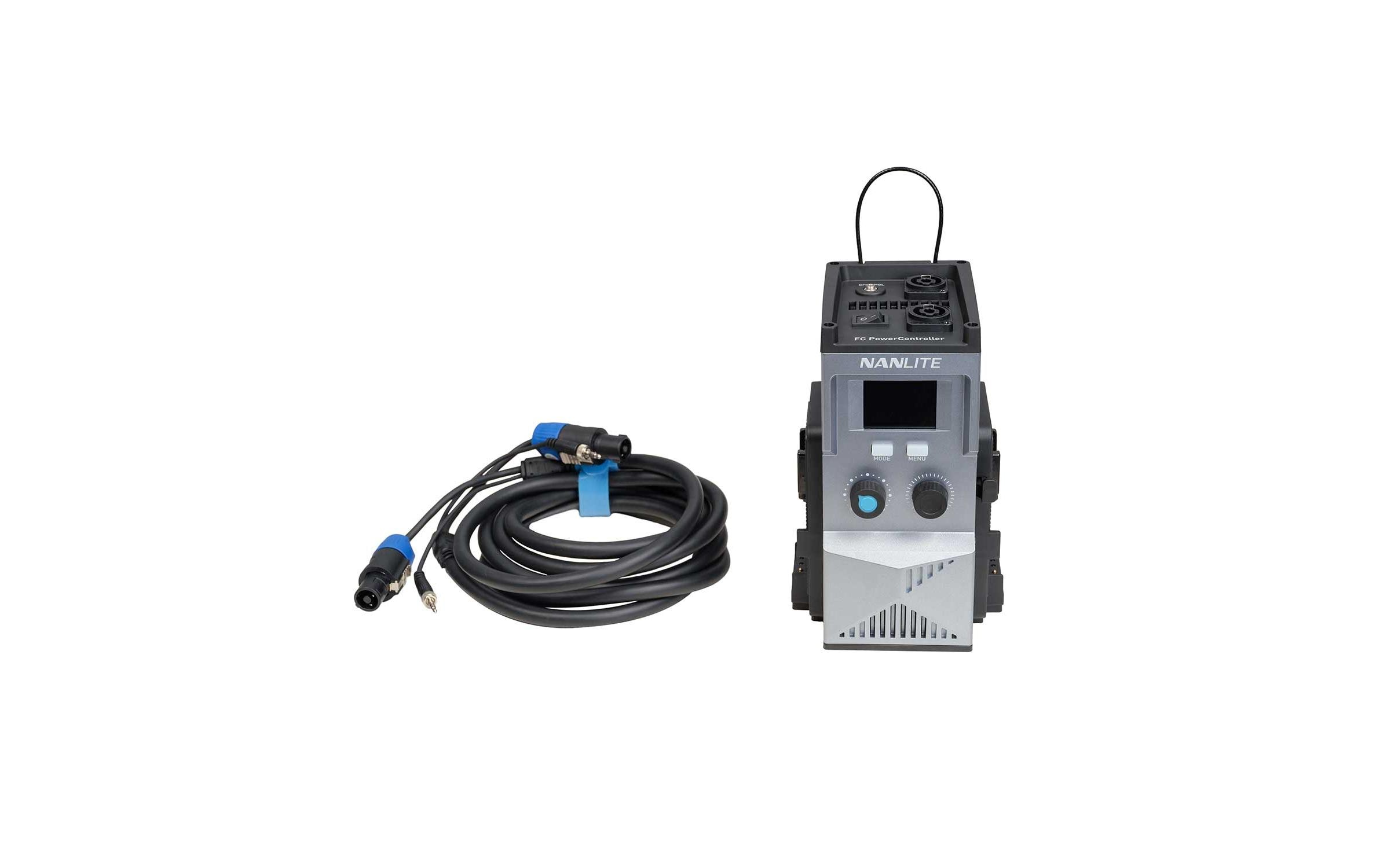 2153521 - Mediatech Nanlite FC Power Controller Netzteil V-Mount-Ladegerät kaufen Schweiz | Mediatech.ch