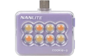 Nanlite Cookie-s Bicolor Dimmbar Lavendel kaufen Schweiz | Mediatech.ch