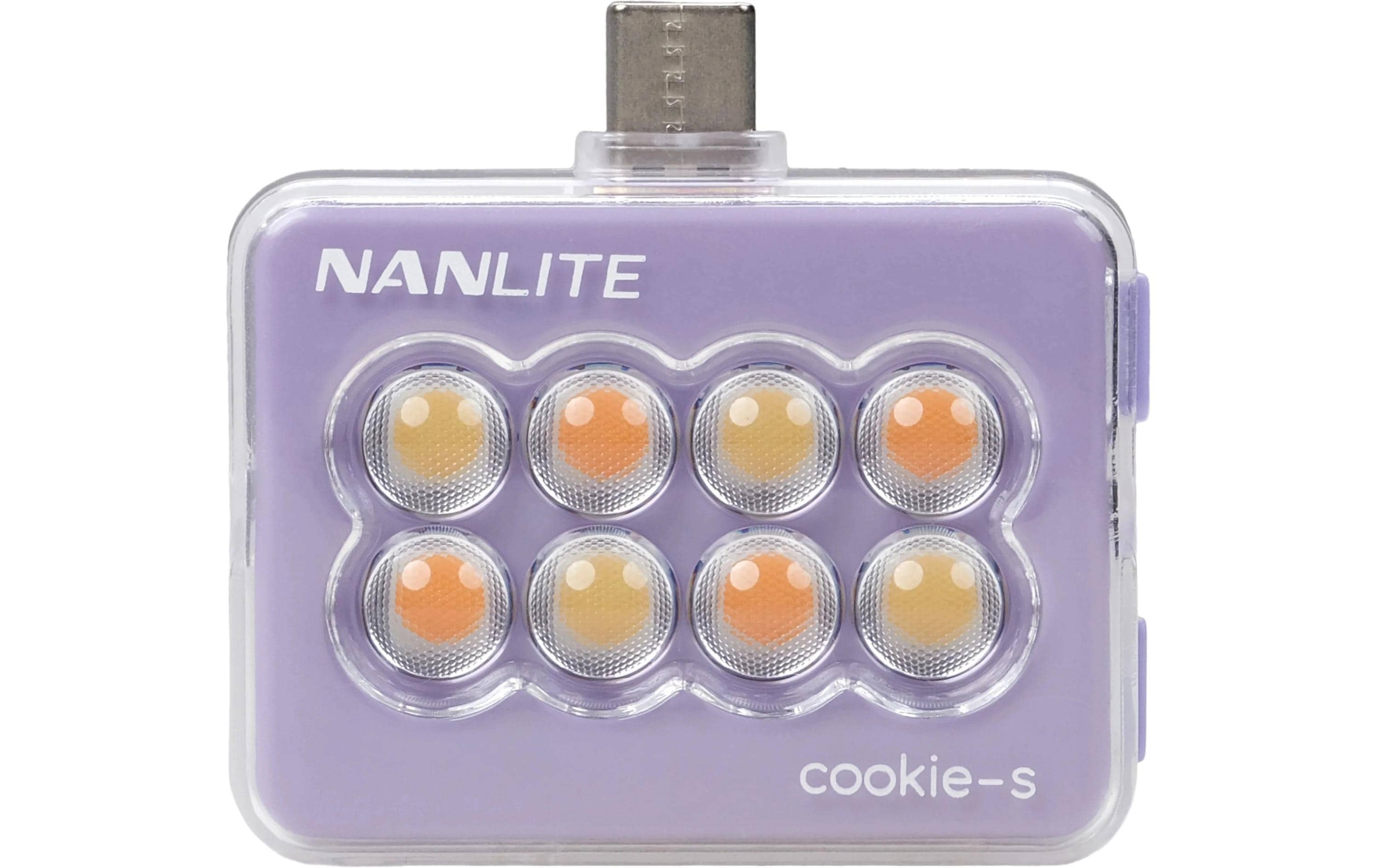 Nanlite Cookie-s Bicolor Dimmbar Lavendel kaufen Schweiz | Mediatech.ch