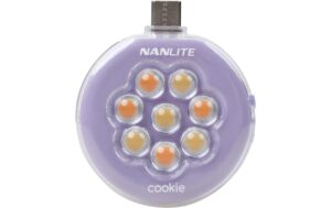 Nanlite Cookie Light Lavendel Bicolor Dimmbar kaufen Schweiz | Mediatech.ch