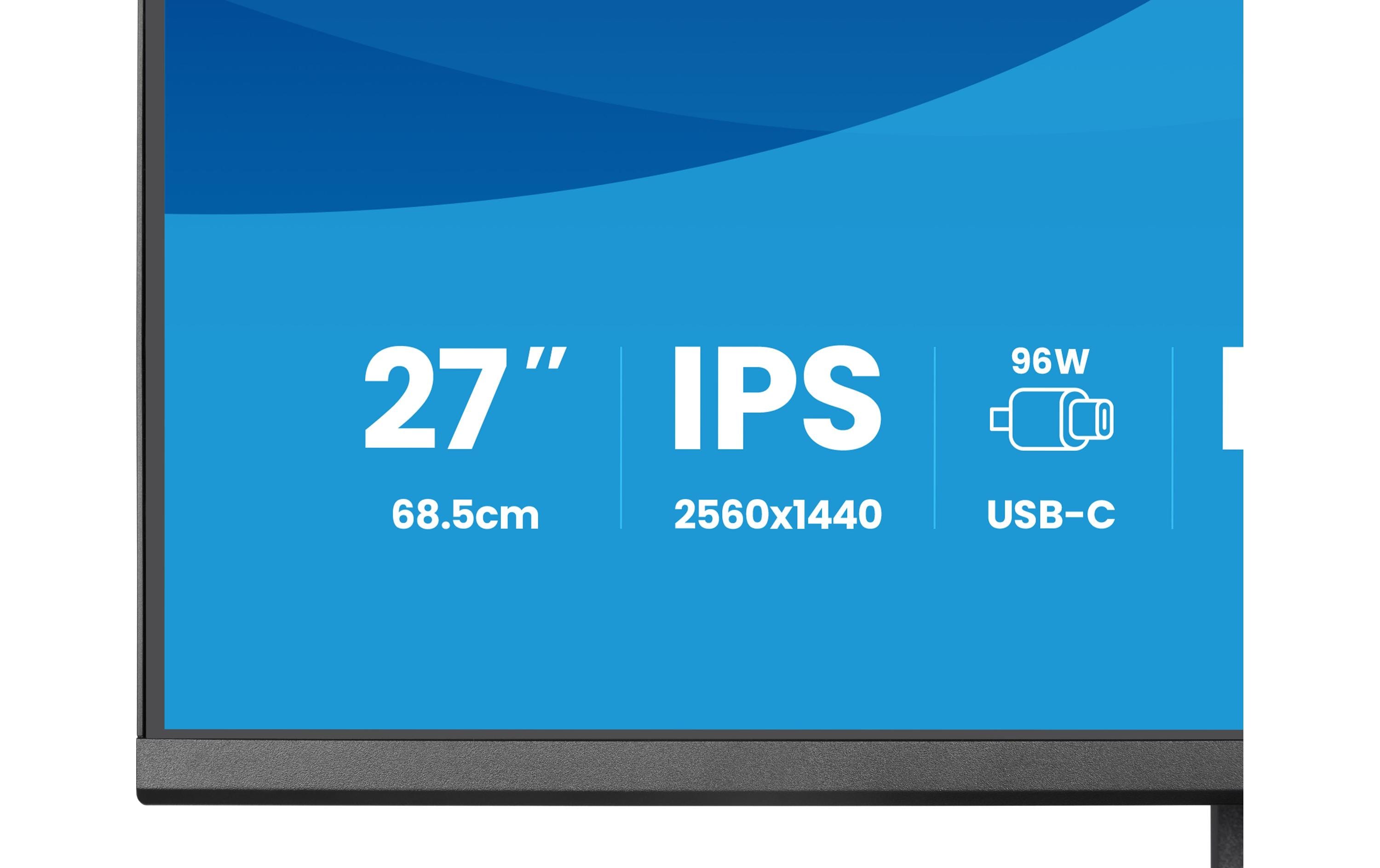 2154289_8 - Mediatech IIYAMA 27 XB2797QSNPH-B1 IPS 2560x1440, Hello Webcam, USB-C Dock