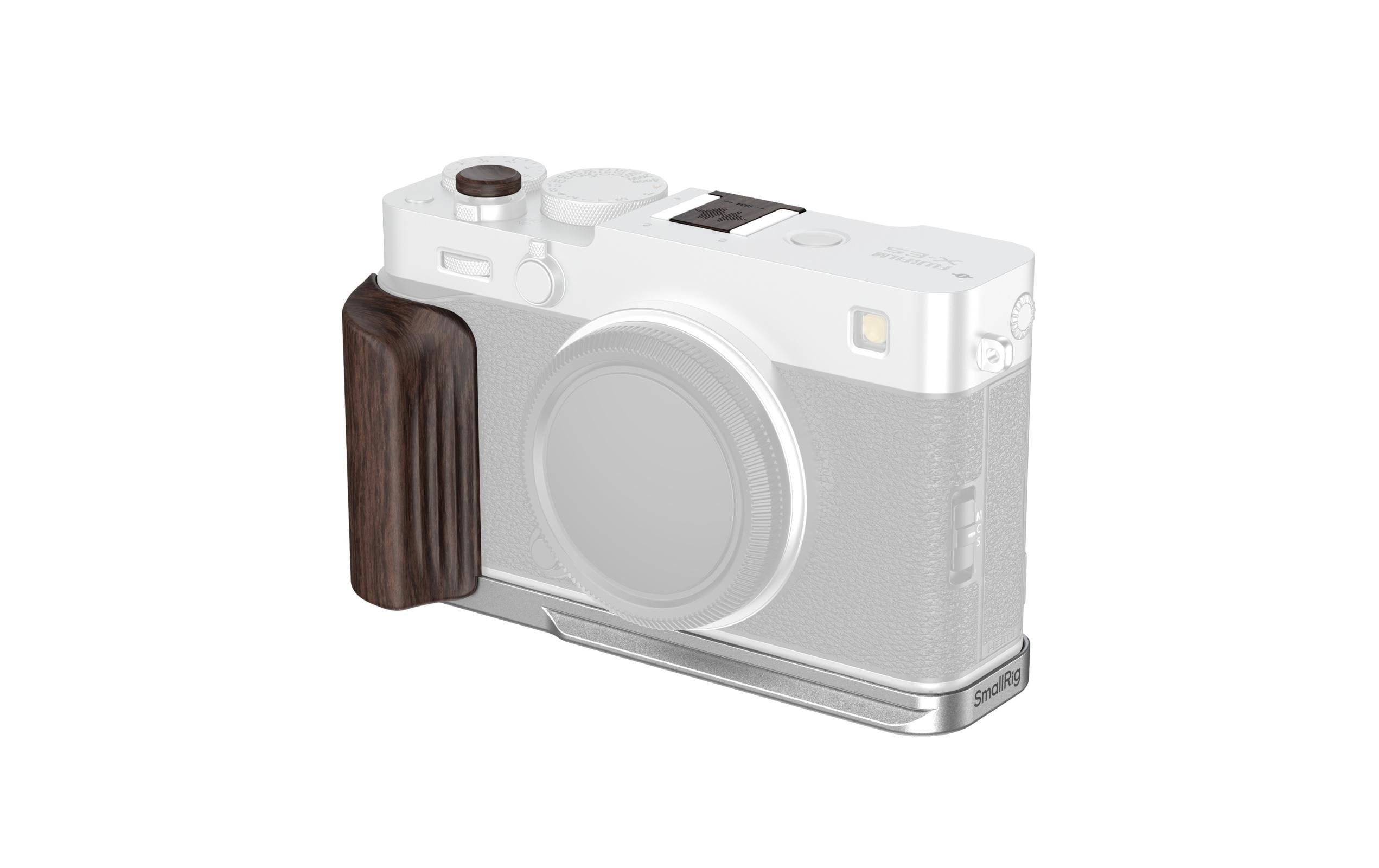 SmallRig L-Shaped Mount Plate with Wooden Handle for FUJIFILM X-E5 (Si) kaufen Schweiz | Mediatech.ch