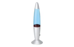 EGLO LED Tischleuchte 3000K Lava silber/blau/rot