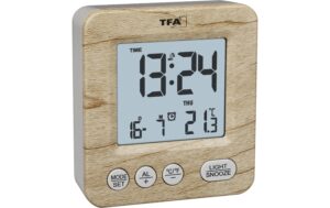 TFA Dostmann TFA Digitaler Funk-Wecker NOX Holzoptik kaufen | Mediatech.ch