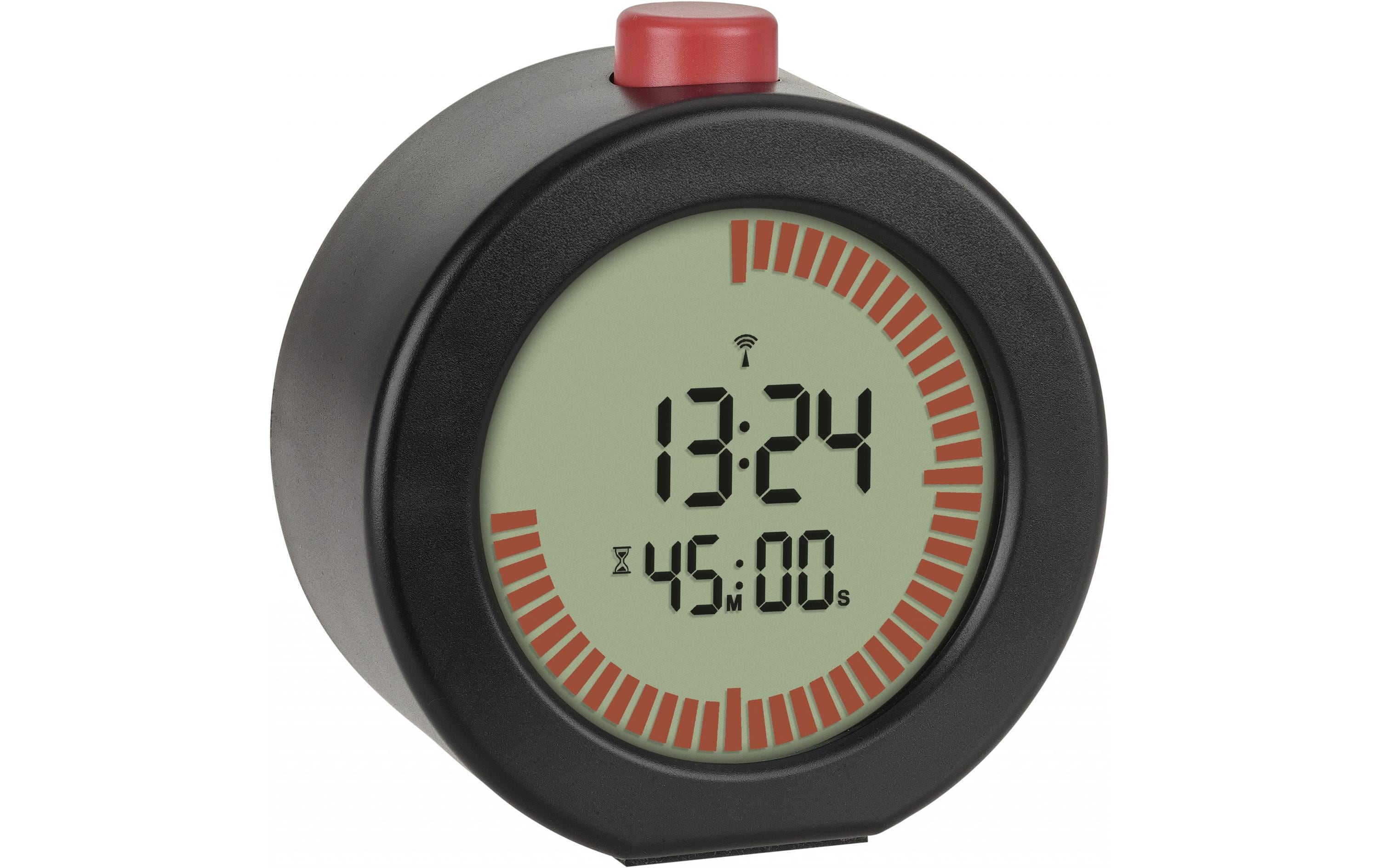 2156110 - Mediatech TFA Dostmann TFA Digitaler Funk-Wecker mit Timer Schwarz kaufen | Mediatech.ch