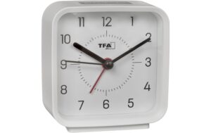 TFA Dostmann TFA Analoger Wecker Weiss kaufen | Mediatech.ch