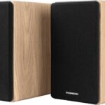 Thomson Lautsprecher WS902DUO Schwarz/Holz, Optical, 3.5 mm
