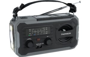 Thomson Emergency Radio RT280 Grau, Solar, Flashlight, Powerbank kaufen Schweiz | Mediatech.ch