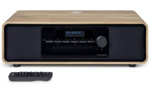 Thomson MIC300IDABBT blk/wood Schwarz/Holz