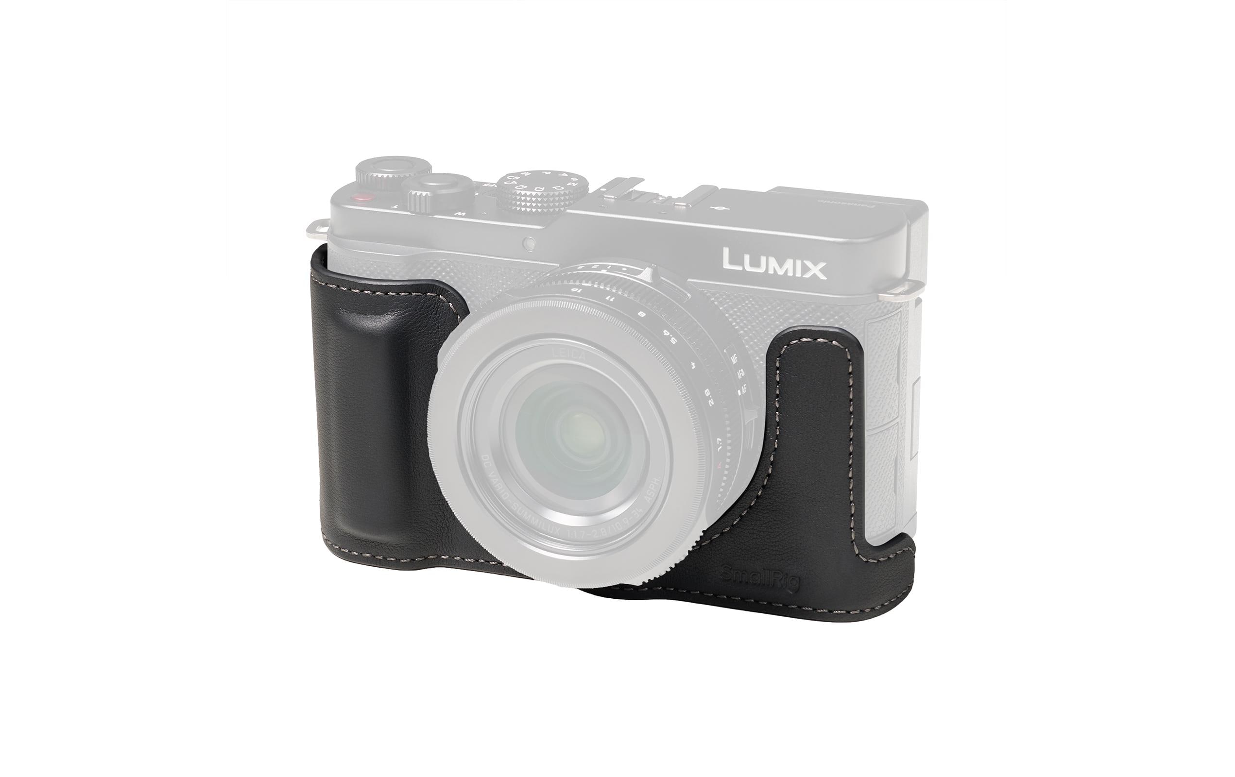 SmallRig Leather Half Case for Panasonic LUMIX L10 Black kaufen Schweiz | Mediatech.ch